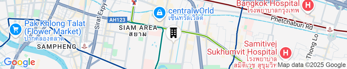 Map for Hotel Muse Bangkok, Autograph Collection (Marriott International)