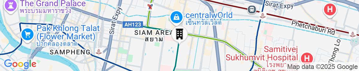 Map for Anantara Siam Bangkok Hotel