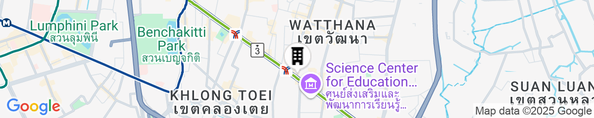 Map for Marriott Bangkok Sukhumvit