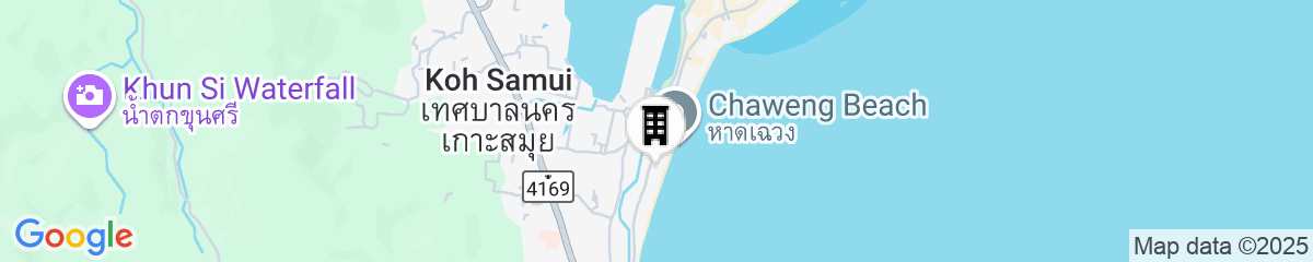 Map for Centara Reserve Samui