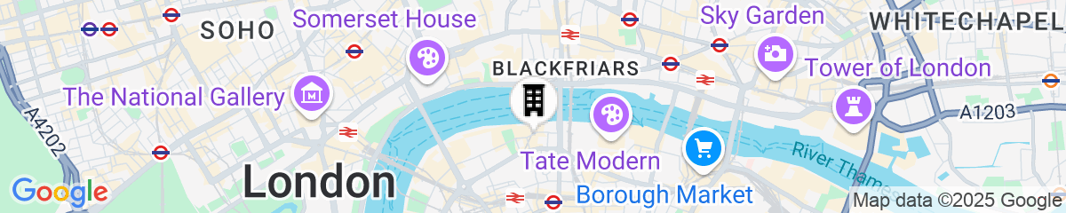 Map for Sea Containers London