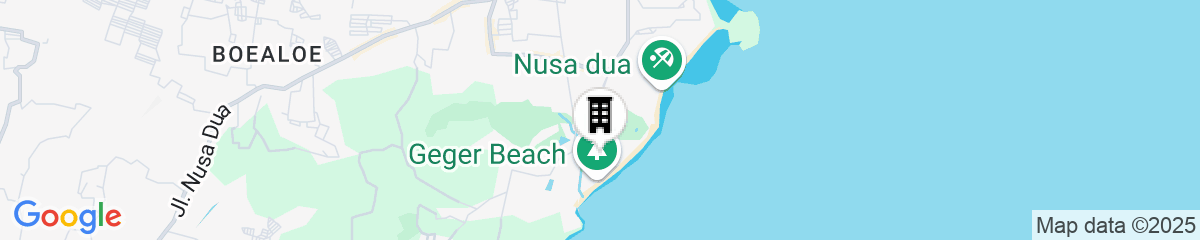 Map for The St. Regis Bali Resort