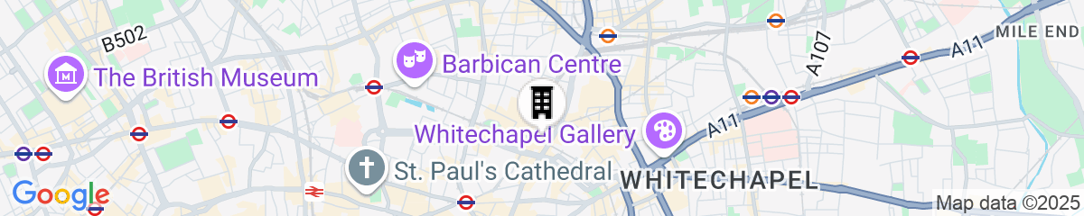 Map for ANDAZ LONDON LIVERPOOL STREET, BY HYATT