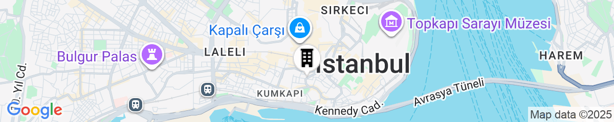 Map for AJWA Sultanahmet