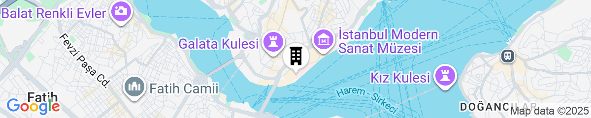 Map for The Peninsula Istanbul