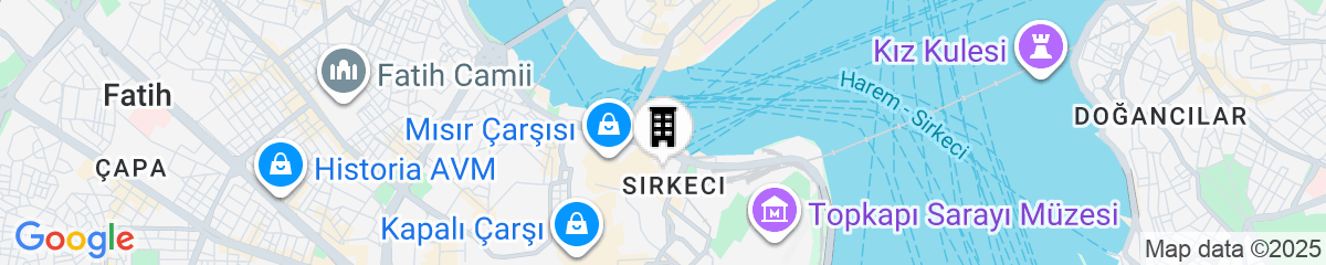 Map for Sanasaryan Han, a Luxury Collection Hotel, Istanbul