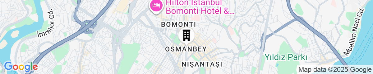 Map for The Westin Istanbul Nisantasi
