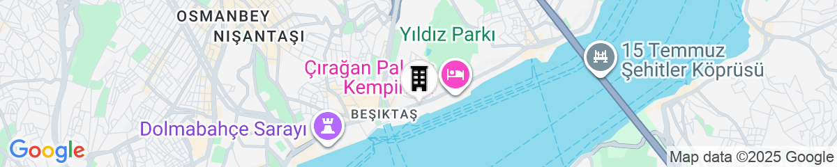 Map for Four Seasons Hotel Istanbul at the Bosphorus