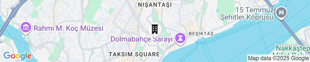 Map for The Ritz-Carlton, Istanbul