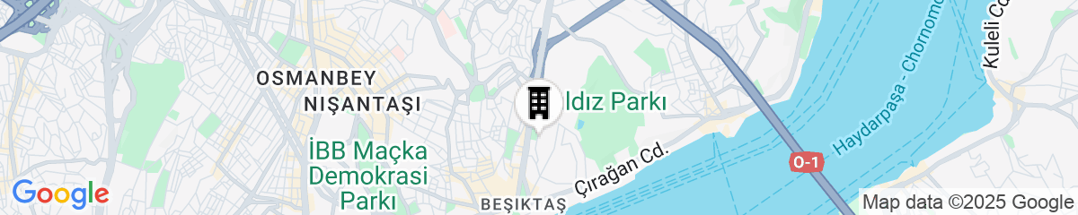 Map for Conrad Istanbul Bosphorus