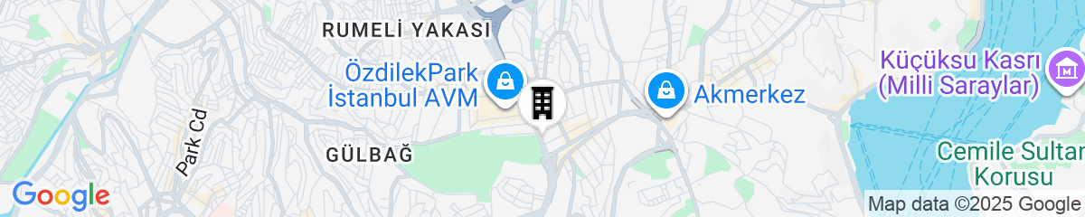 Map for Hyatt Centric Levent Istanbul