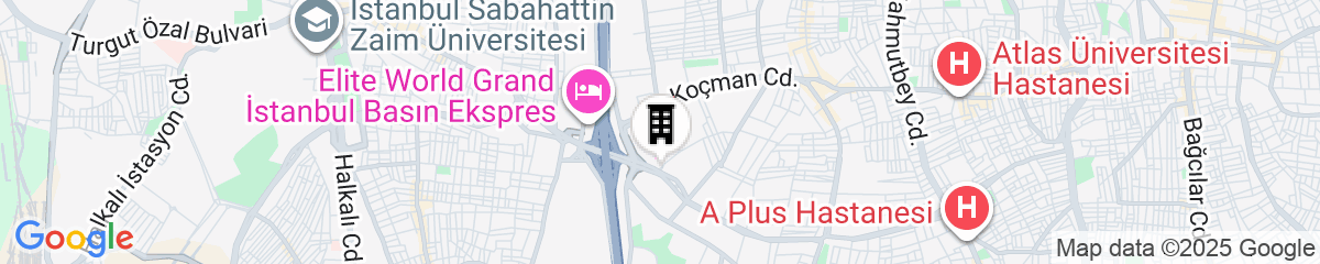 Map for Wyndham Grand Istanbul Europe