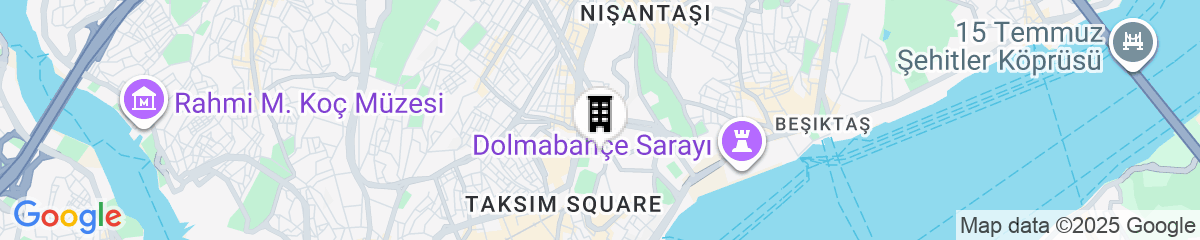 Map for InterContinental Istanbul by IHG