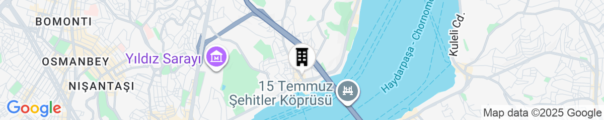 Map for Crowne Plaza Istanbul Ortakoy Bosphorus by IHG