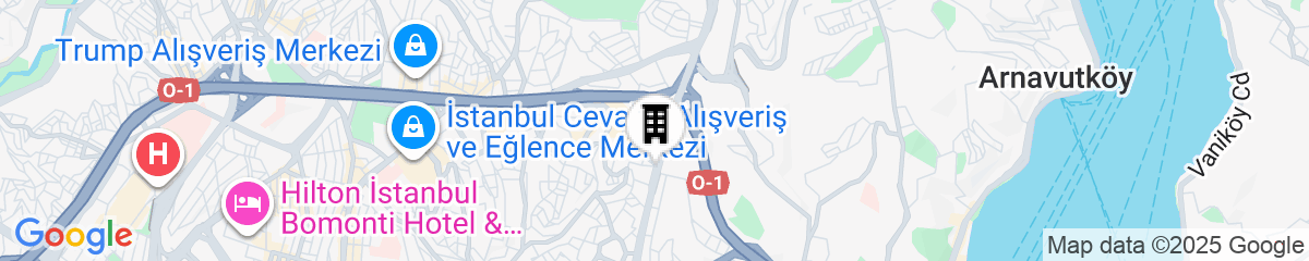 Map for Mövenpick Hotel Istanbul Bosphorus