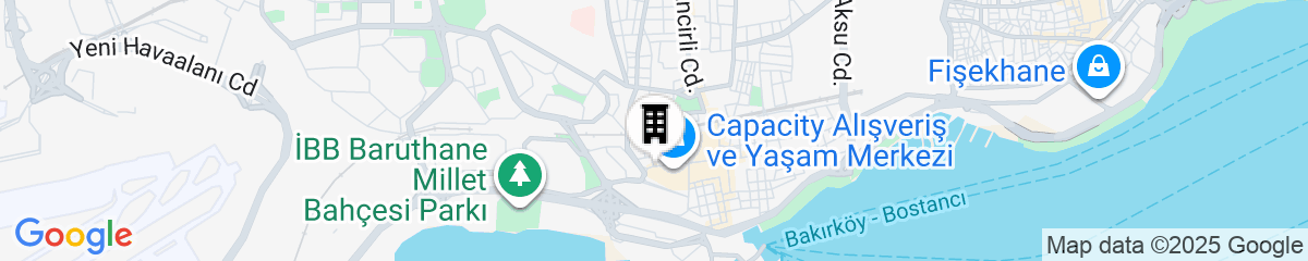 Map for Titanic Port Bakirkoy