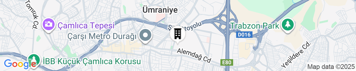 Map for Doubletree by Hilton Istanbul Umraniye