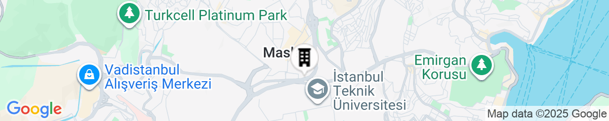 Map for Hilton Istanbul Maslak