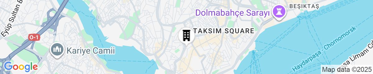 Map for Rixos Pera Istanbul