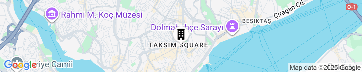 Map for The Marmara Taksim