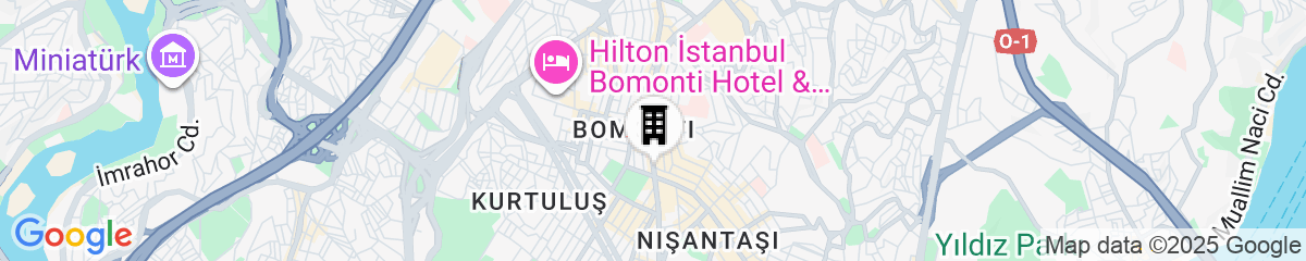 Map for Lasagrada Hotel Istanbul