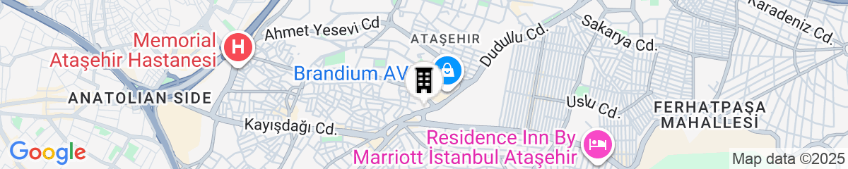 Map for Selectum City Atasehir