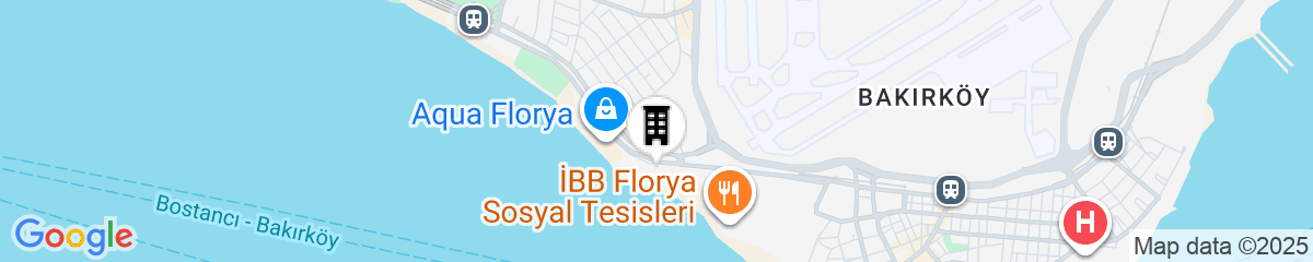 Map for Crowne Plaza Istanbul Florya by IHG
