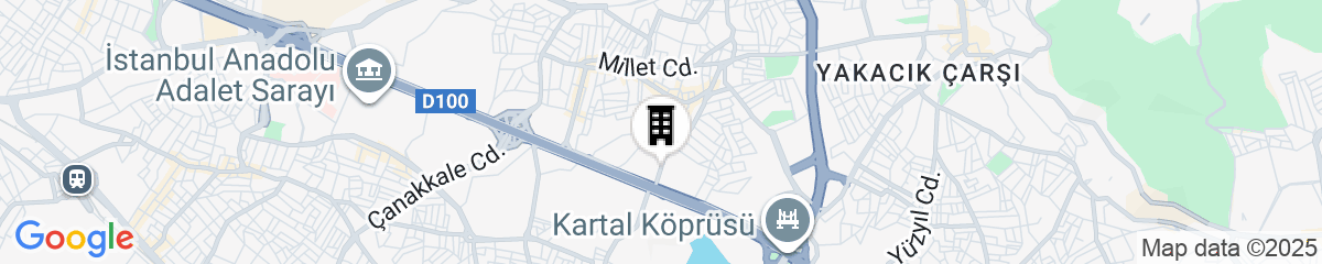 Map for Titanic Business Kartal
