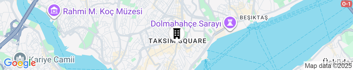 Map for Sofitel Istanbul Taksim