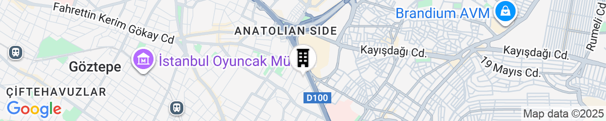 Map for ByOtell Hotel Istanbul