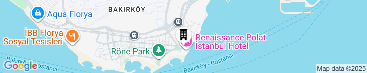Map for Renaissance Polat Istanbul Hotel