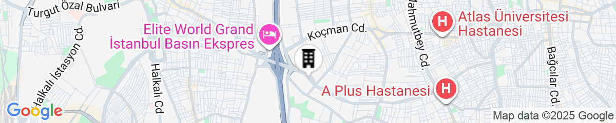 Map for The G Hotels Istanbul