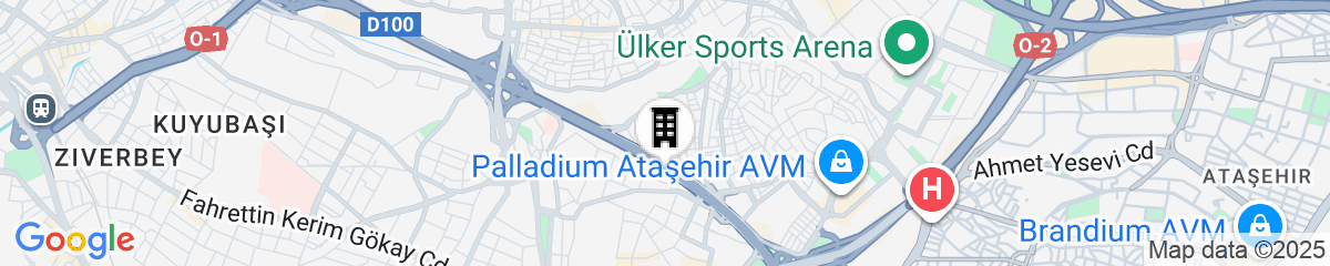 Map for Hilton Istanbul Kozyatagi