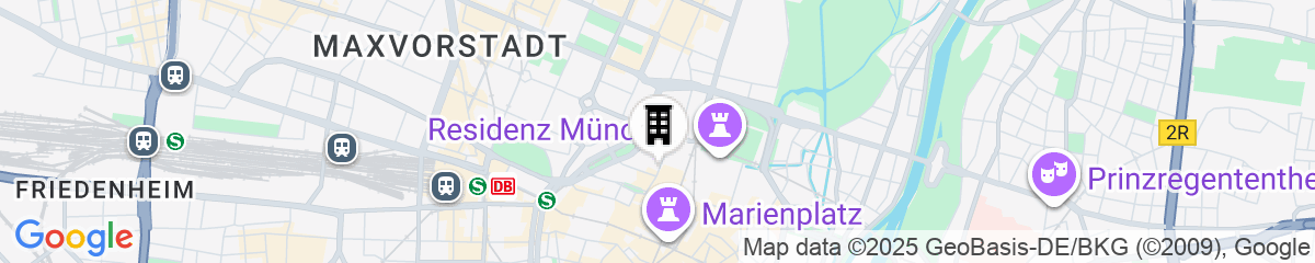 Map for Rosewood Munich