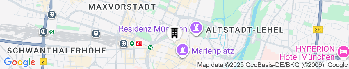 Map for Hotel Bayerischer Hof