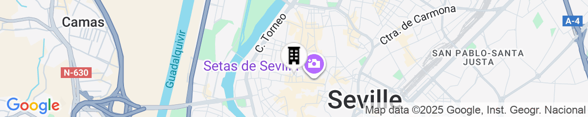 Map for Hotel Casa Palacio Don Ramón 5* GL by Kaizen Hoteles