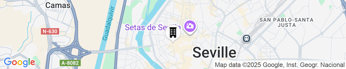 Map for Radisson Collection Hotel, Magdalena Plaza Sevilla