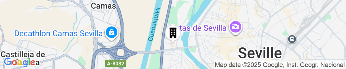 Map for Eurostars Torre Sevilla