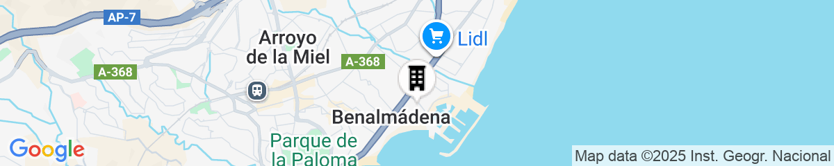 Map for Comfy Studios Hotel