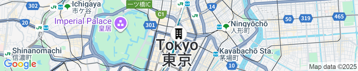 Map for Shangri-La Tokyo