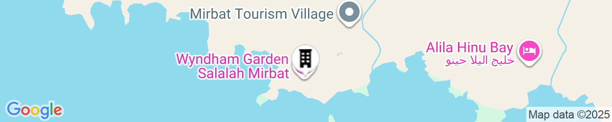 Map for Wyndham Garden Salalah Mirbat