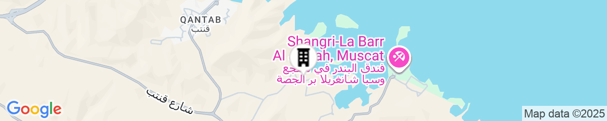 Map for Jumeirah Muscat Bay