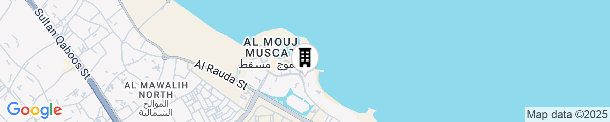 Map for Kempinski Hotel Muscat