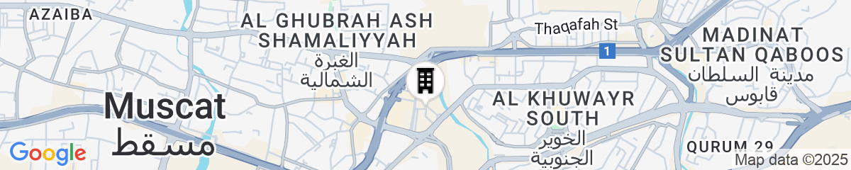 Map for Grand Millennium Muscat