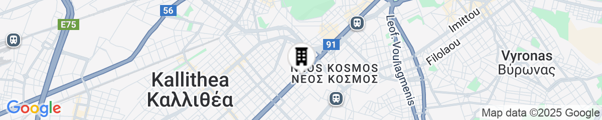 Map for Grand Hyatt Athens