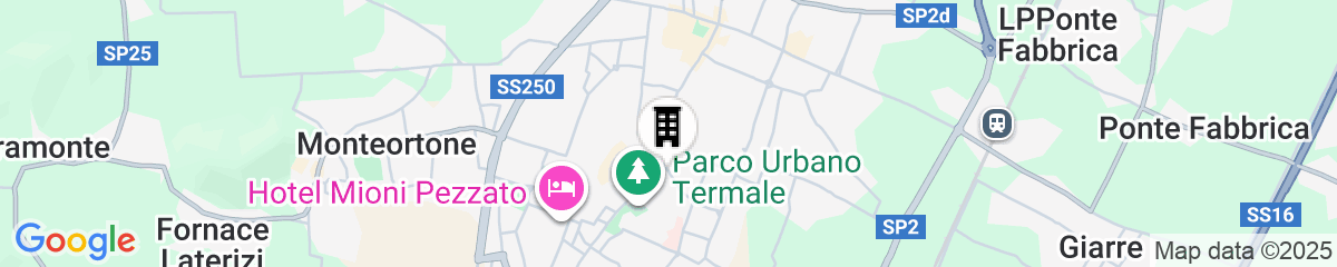 Map for Abano Grand Hotel