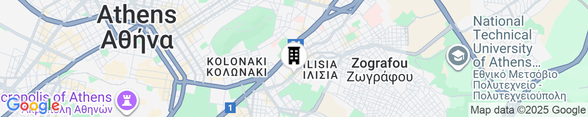 Map for Crowne Plaza Athens City Centre by IHG