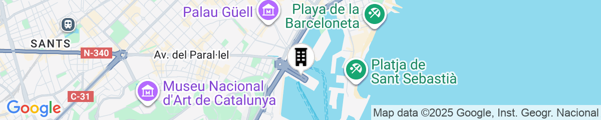 Map for Eurostars Grand Marina