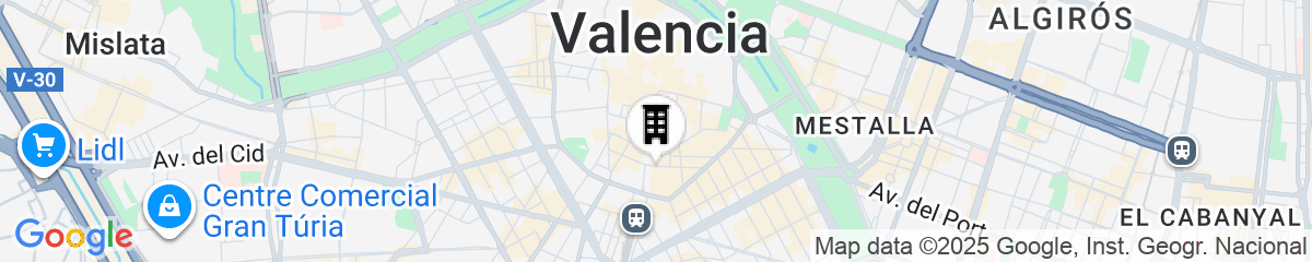 Map for Grand Hotel Centenari, Valencia, Autograph Collection